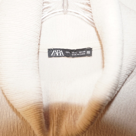 Zara Ribbed Material Turtleneck - Picture 5 of 6